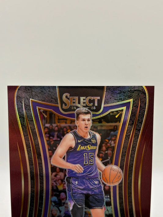 2024-25 Panini Select Basketball Austin Reaves Maroon /85 Mezzanine Level LA Lakers FRENLY BRICKS - Open 7 Days