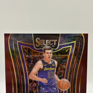 2024-25 Panini Select Basketball Austin Reaves Maroon /85 Mezzanine Level LA Lakers FRENLY BRICKS - Open 7 Days