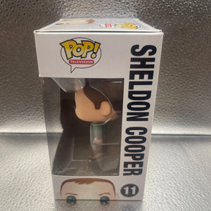 FUNKO POP! Television The Big Bang Theory Sheldon Cooper #11 FRENLY BRICKS - Open 7 Days