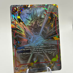 Dragon Ball Super Fusion World - Son Goku FB04-129 SCR** NM FRENLY BRICKS - Open 7 Days