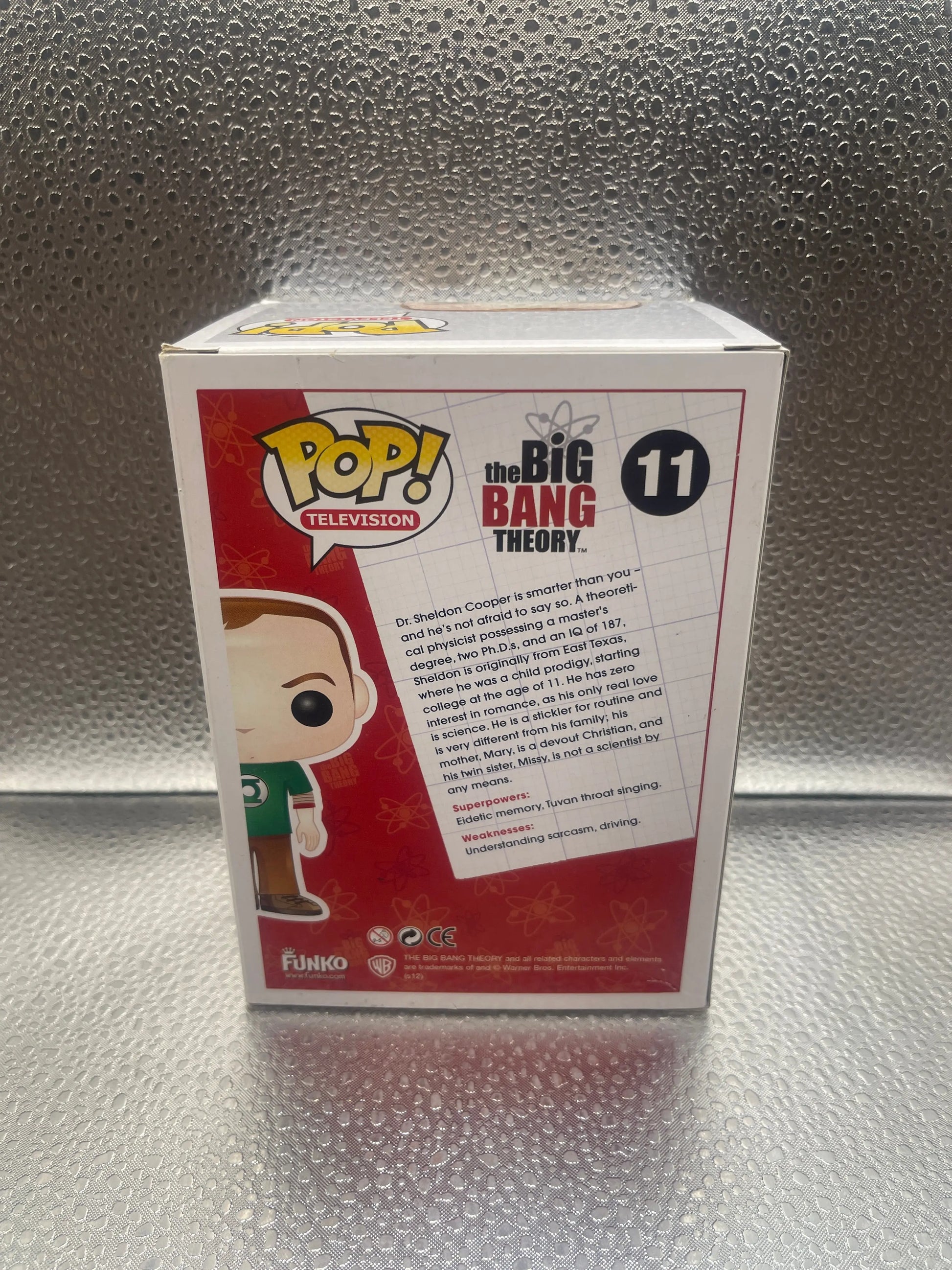 FUNKO POP! Television The Big Bang Theory Sheldon Cooper #11 FRENLY BRICKS - Open 7 Days