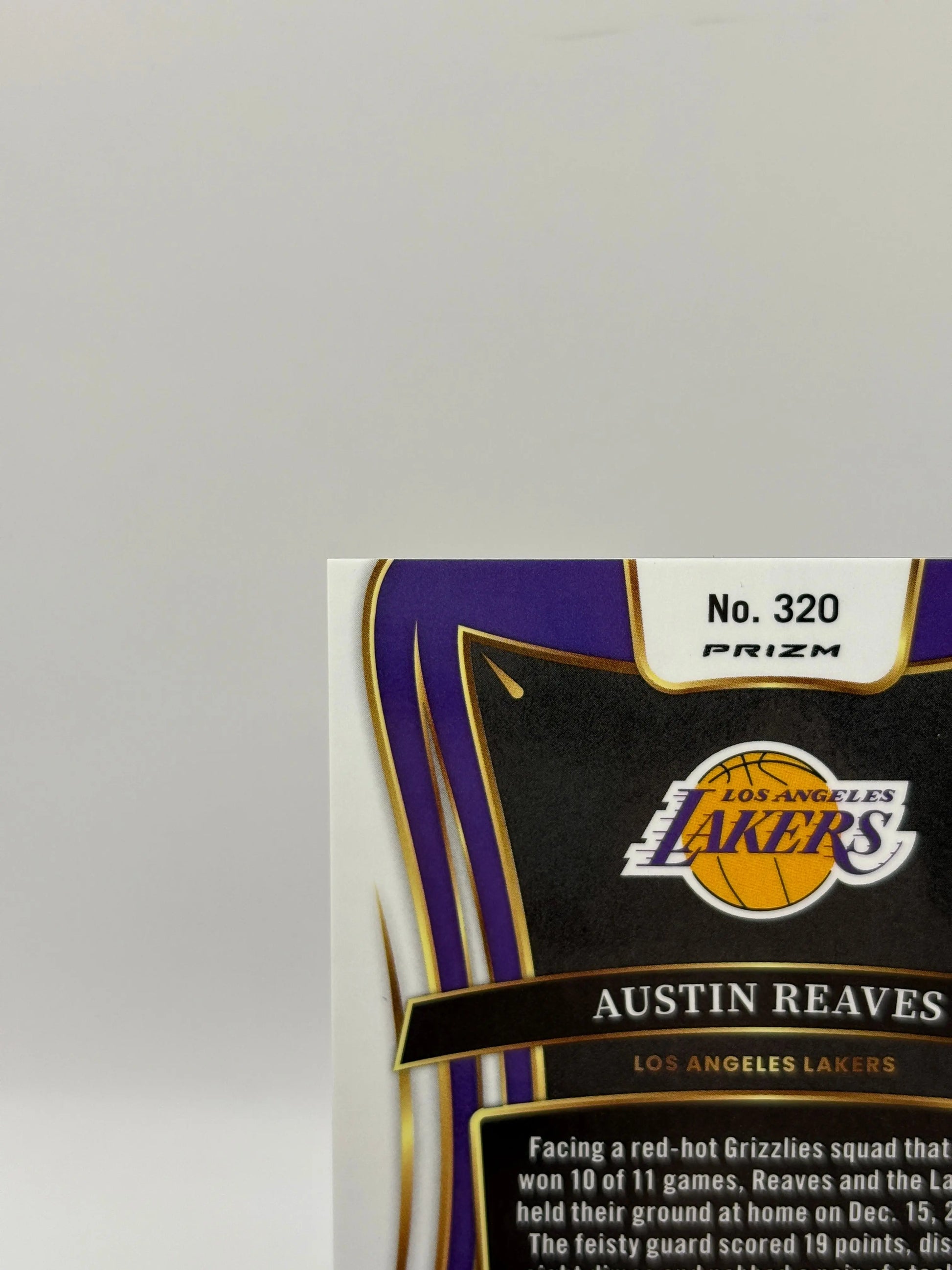 2024-25 Panini Select Basketball Austin Reaves Maroon /85 Mezzanine Level LA Lakers FRENLY BRICKS - Open 7 Days