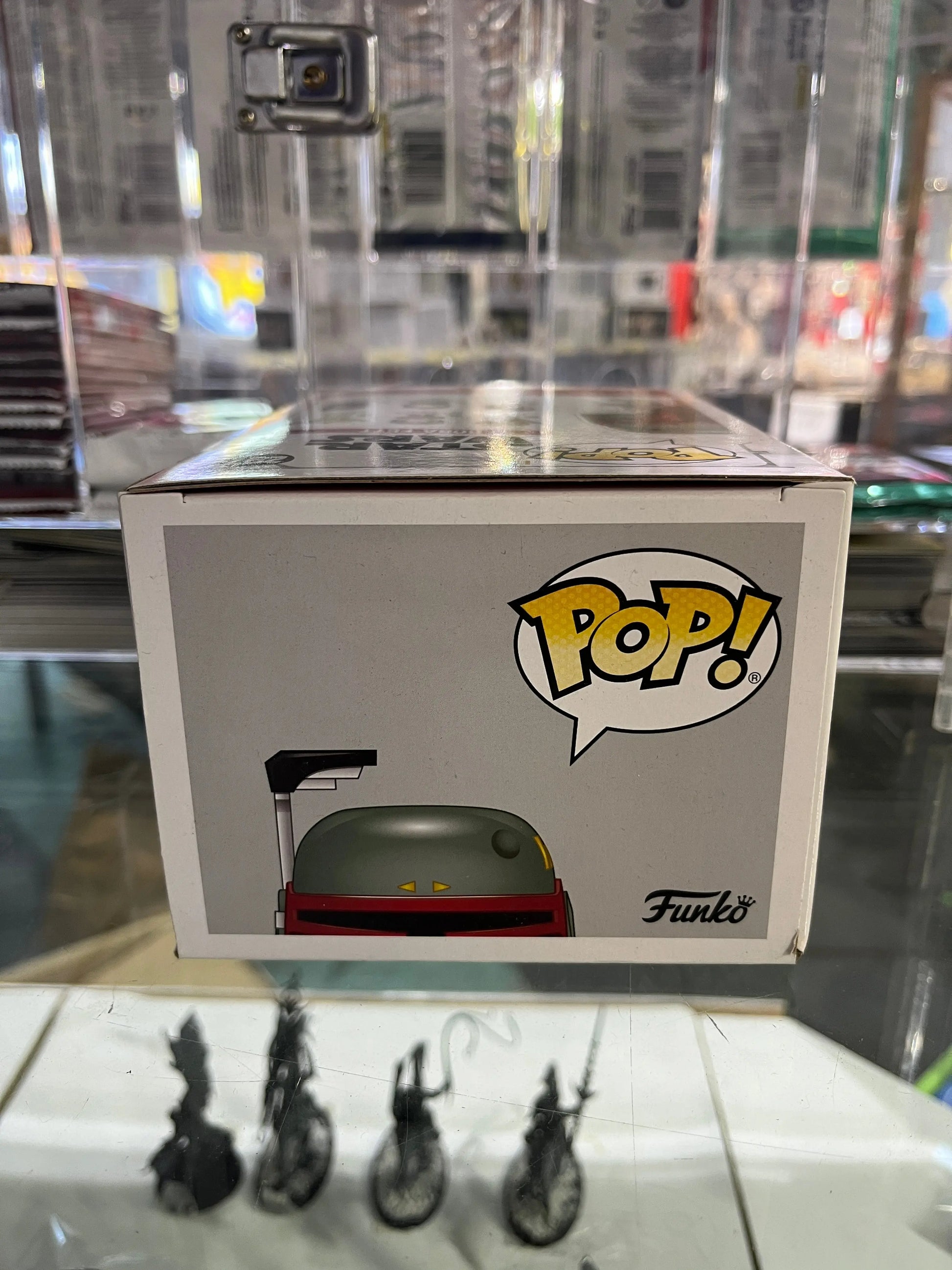 Funko Pop! Star Wars Boba Fett #297 Green Chrome Summer Con 2019 FRENLY BRICKS - Open 7 Days