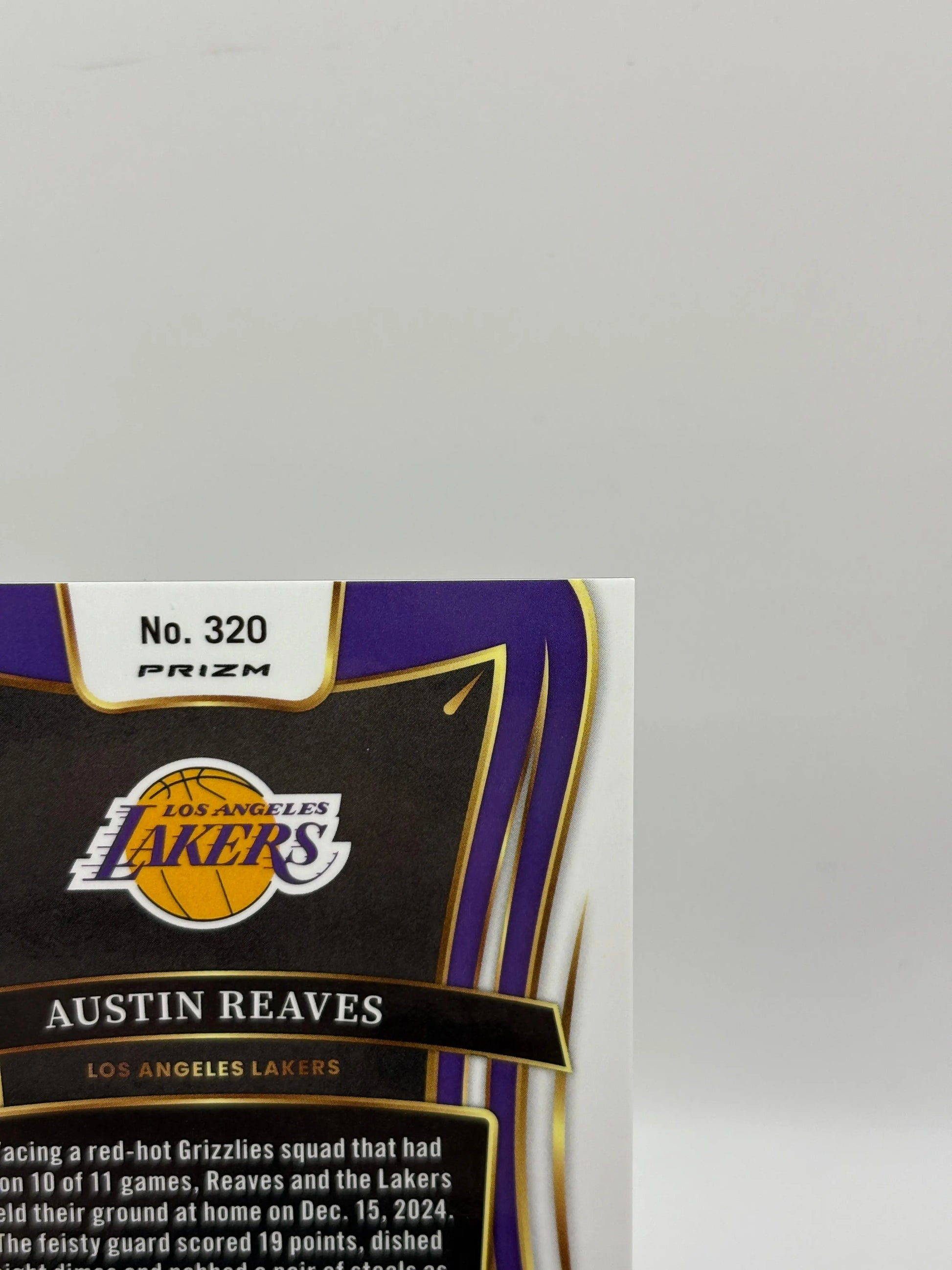 2024-25 Panini Select Basketball Austin Reaves Maroon /85 Mezzanine Level LA Lakers FRENLY BRICKS - Open 7 Days