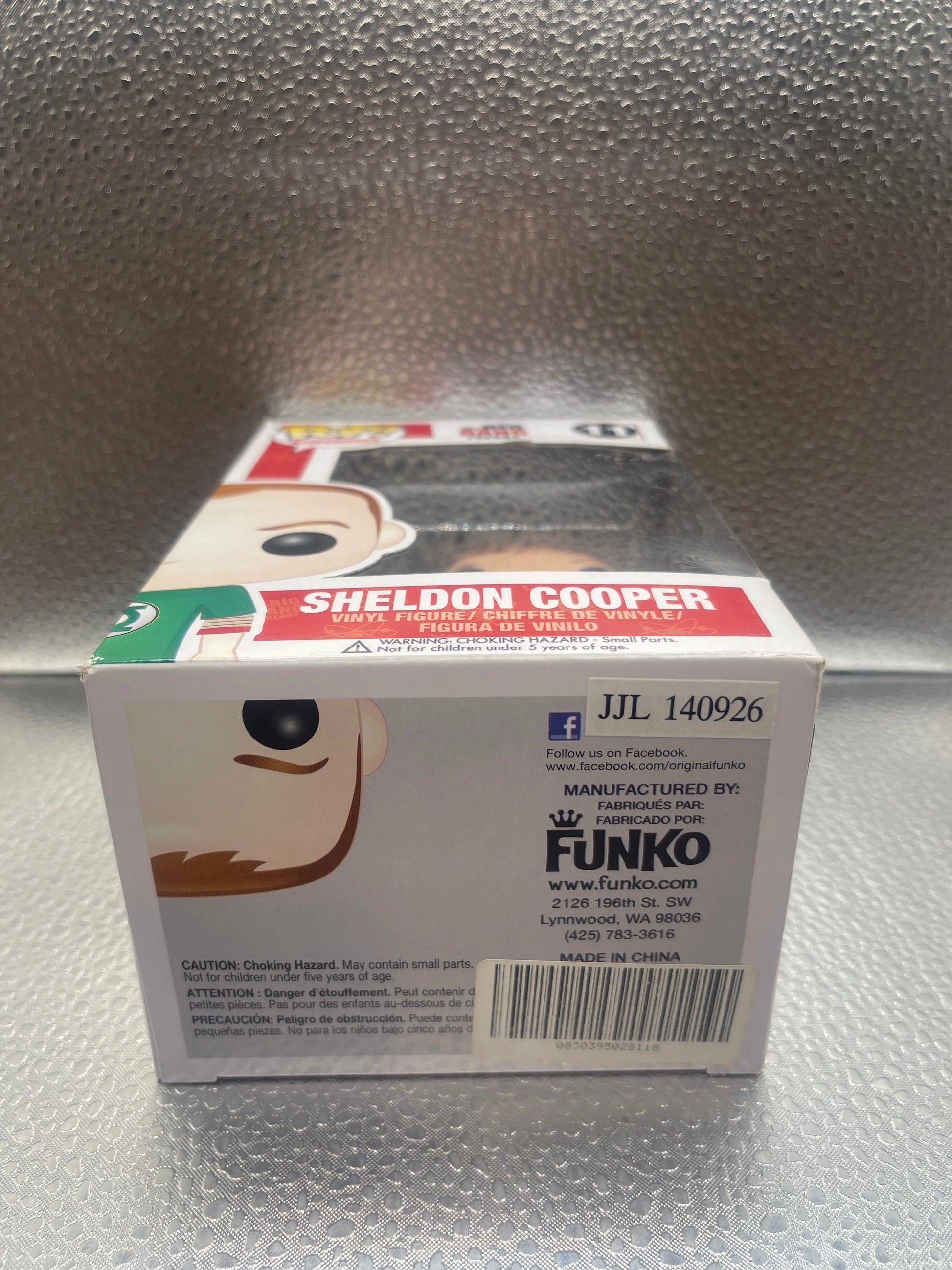 FUNKO POP! Television The Big Bang Theory Sheldon Cooper #11 FRENLY BRICKS - Open 7 Days