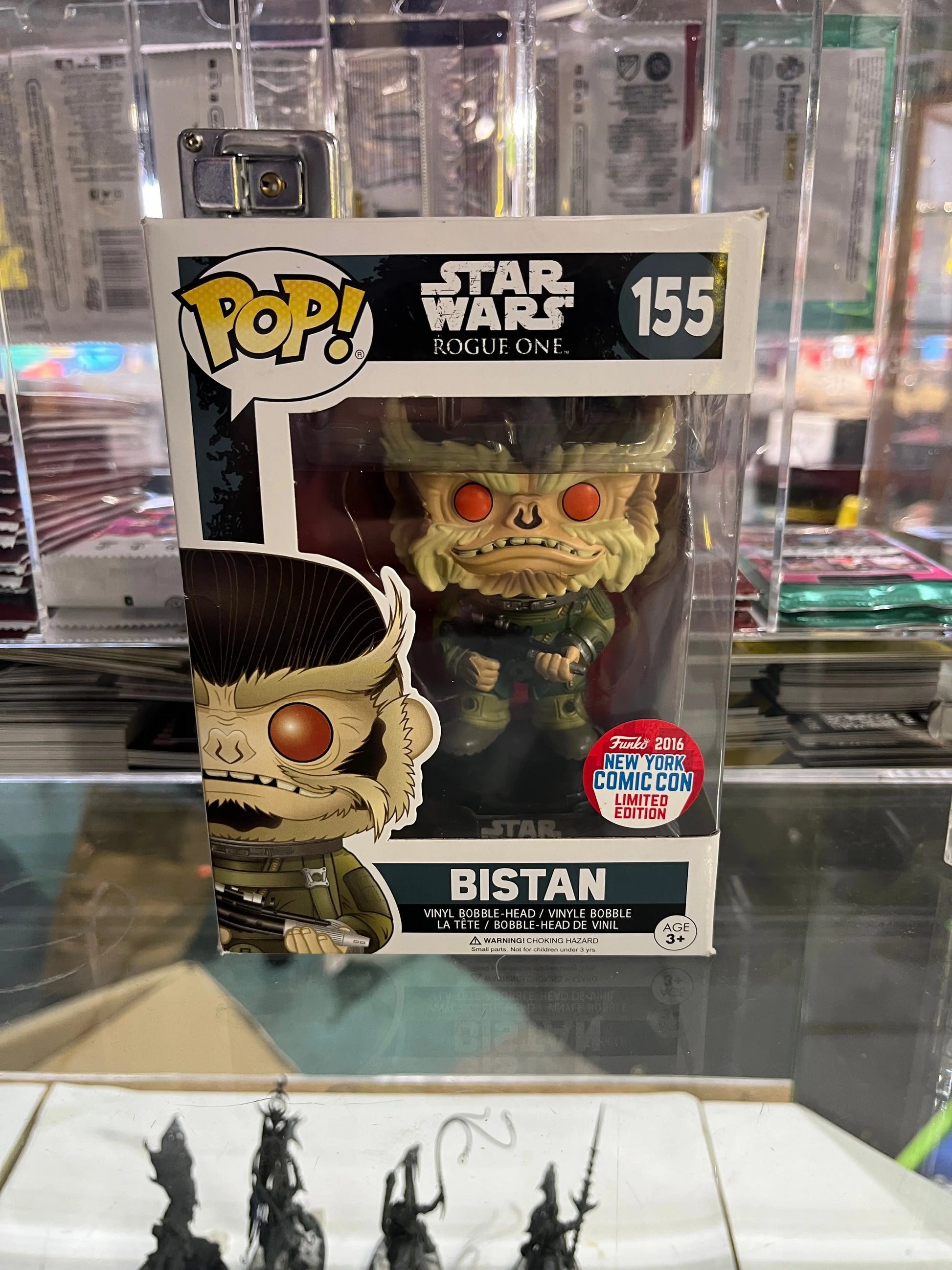 Funko Pop Star Wars Rogue One #155 Bistan New York Comic Con Vinyl Figure FRENLY BRICKS - Open 7 Days
