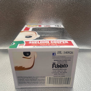 FUNKO POP! Television The Big Bang Theory Sheldon Cooper #11 FRENLY BRICKS - Open 7 Days