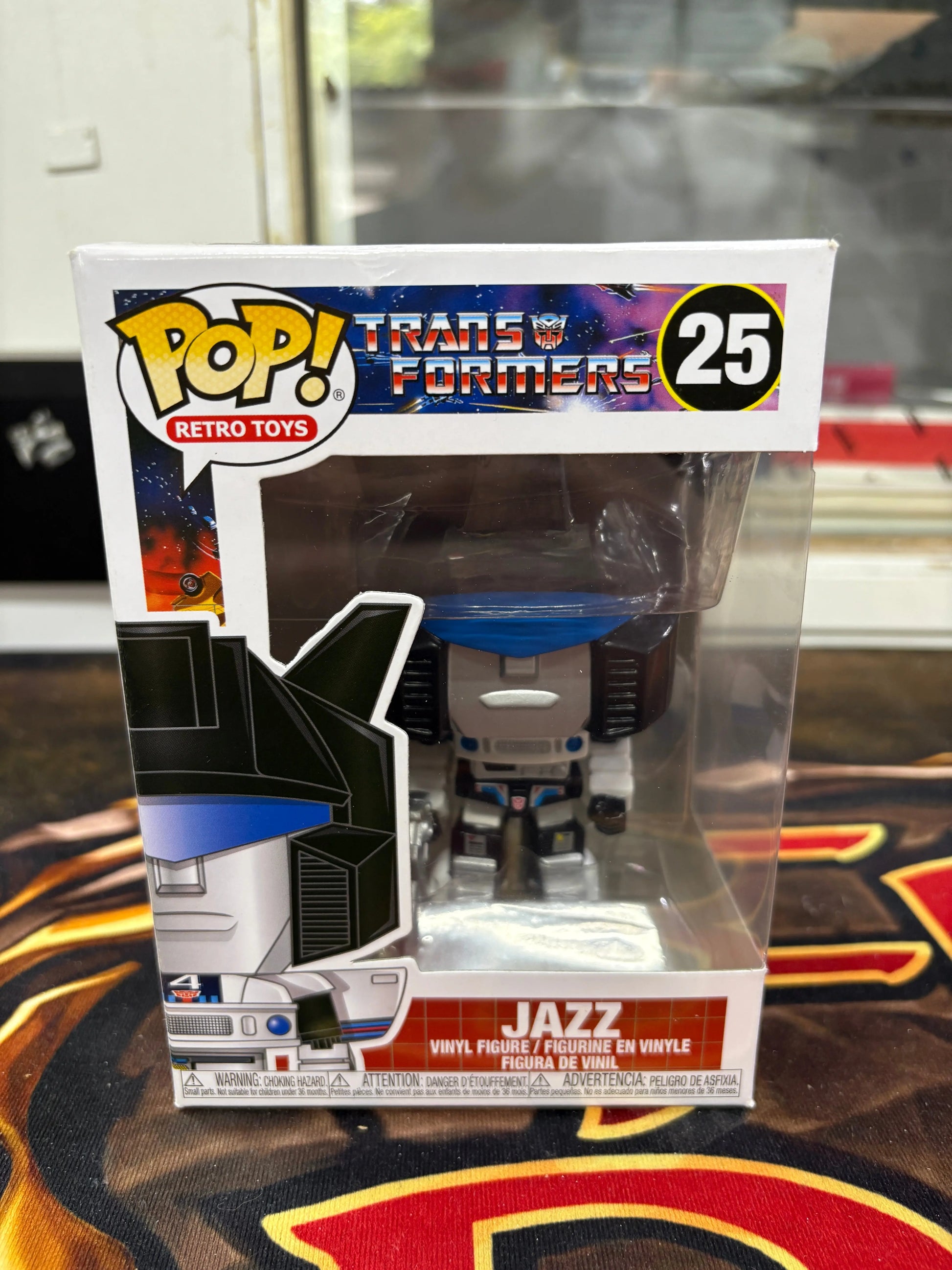 Funko POP Vinyl Retro Toys Transformers Jazz #25 Vinyl Figure FRENLY BRICKS - Open 7 Days