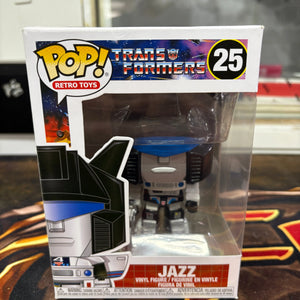 Funko POP Vinyl Retro Toys Transformers Jazz #25 Vinyl Figure FRENLY BRICKS - Open 7 Days