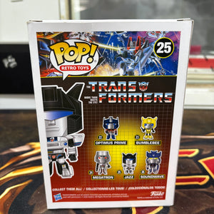 Funko POP Vinyl Retro Toys Transformers Jazz #25 Vinyl Figure FRENLY BRICKS - Open 7 Days