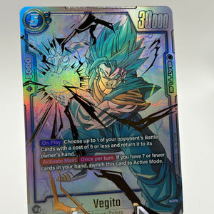 Dragon Ball Super Fusion World Vegito FB02-139 SCR** Super Alt Art NM FRENLY BRICKS - Open 7 Days