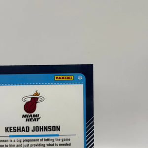 2024-25 Panini Donruss Optic Basketball #326 Keshad Johnson Rated Rookie Auto FRENLY BRICKS - Open 7 Days
