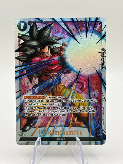 Dragon Ball Super Fusion World - 10x Kamehameha FB03-137 R* Alt Art LP FRENLY BRICKS - Open 7 Days