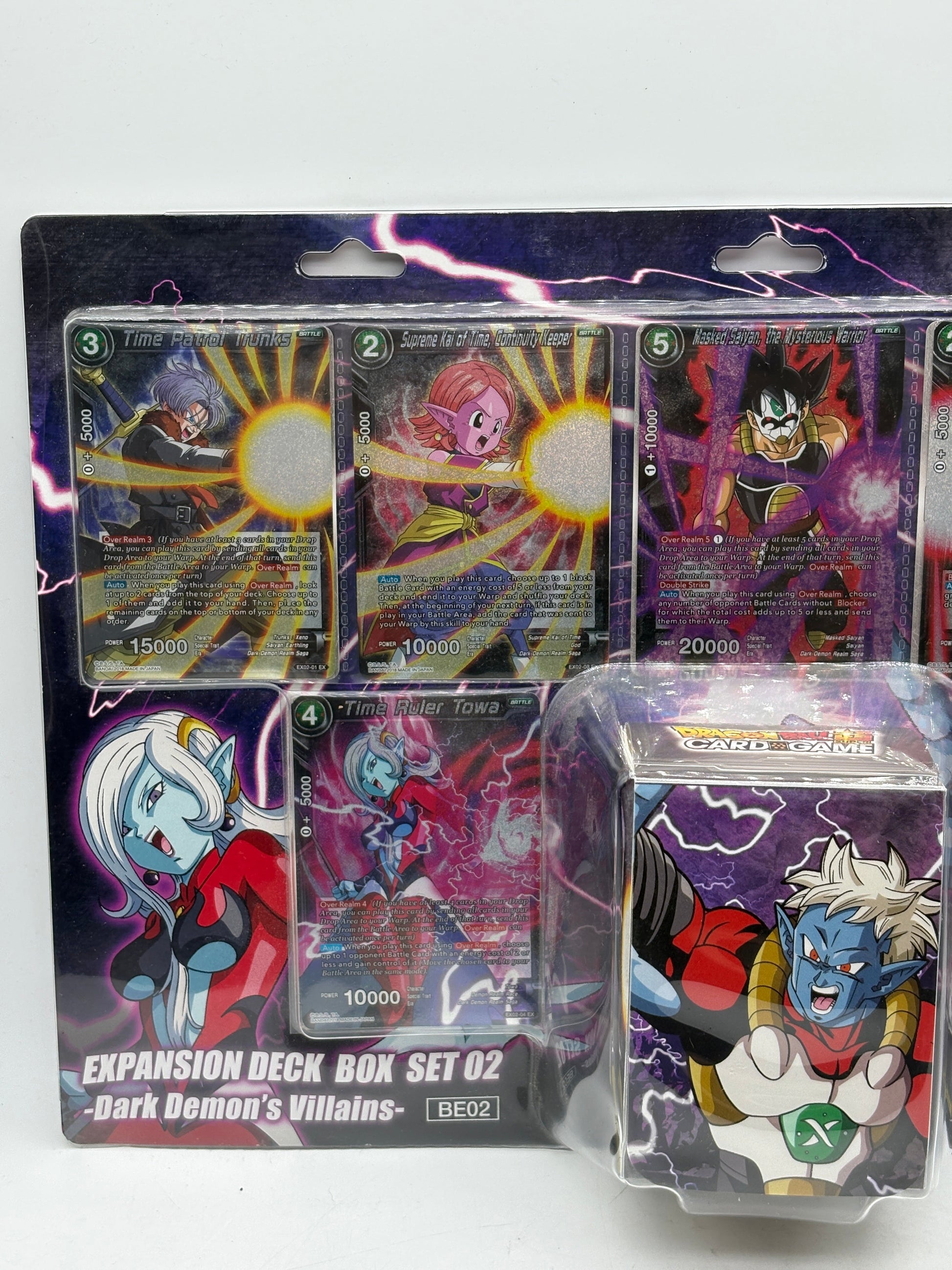 Dragon Ball Super DBS Expansion Deck Box Set 02 Dark Demon's Villains Cards FRENLY BRICKS - Open 7 Days