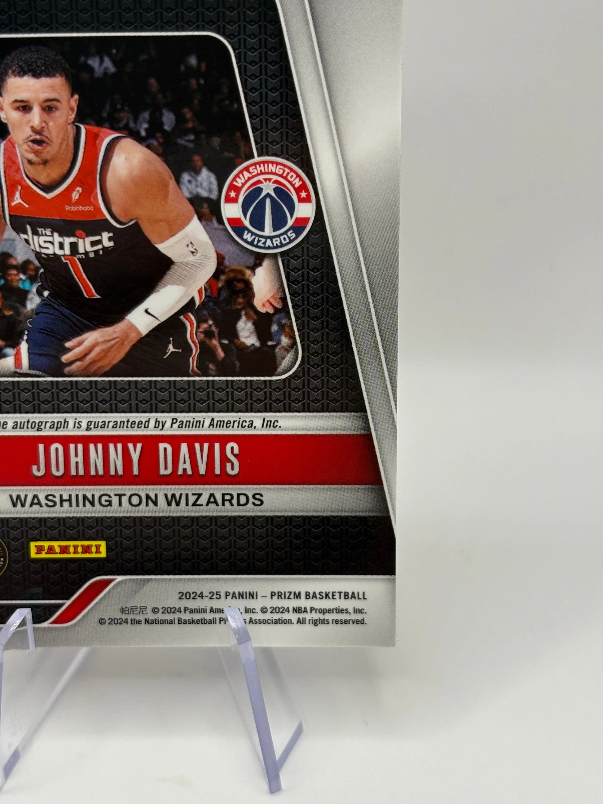 2024-25 Panini Prizm Basketball - Johnny Davis #SIG-JDW Auto FRENLY BRICKS - Open 7 Days