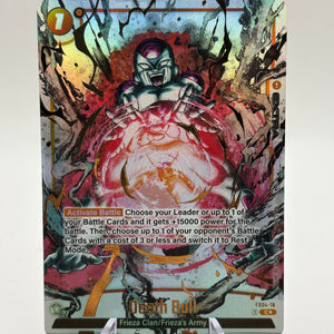 Dragon Ball Super Fusion World - Death Ball FS04-16 C* Alt Art LP FRENLY BRICKS - Open 7 Days