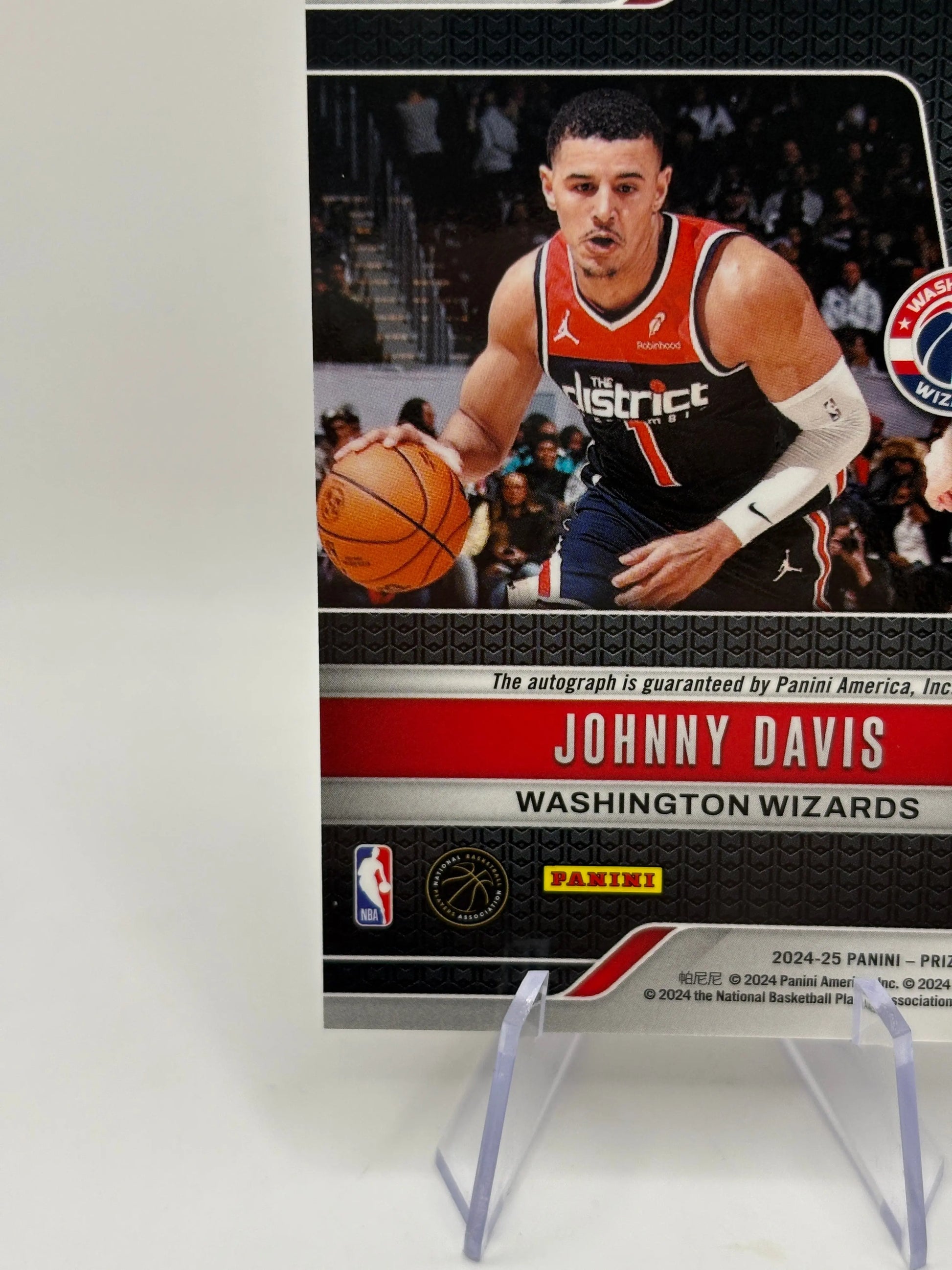 2024-25 Panini Prizm Basketball - Johnny Davis #SIG-JDW Auto FRENLY BRICKS - Open 7 Days