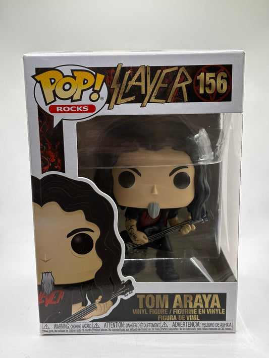 Funko POP! Rocks Slayer #156 Tom Araya Vinyl Figure FRENLY BRICKS - Open 7 Days