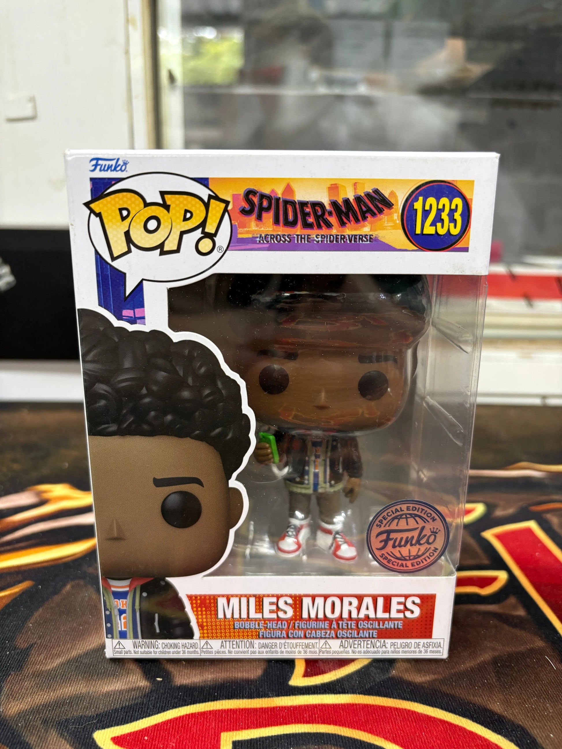 Spider-Man Across the Spider-Verse Miles Morales Special Edition #1233 Funko Pop FRENLY BRICKS - Open 7 Days