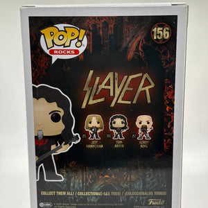 Funko POP! Rocks Slayer #156 Tom Araya Vinyl Figure FRENLY BRICKS - Open 7 Days
