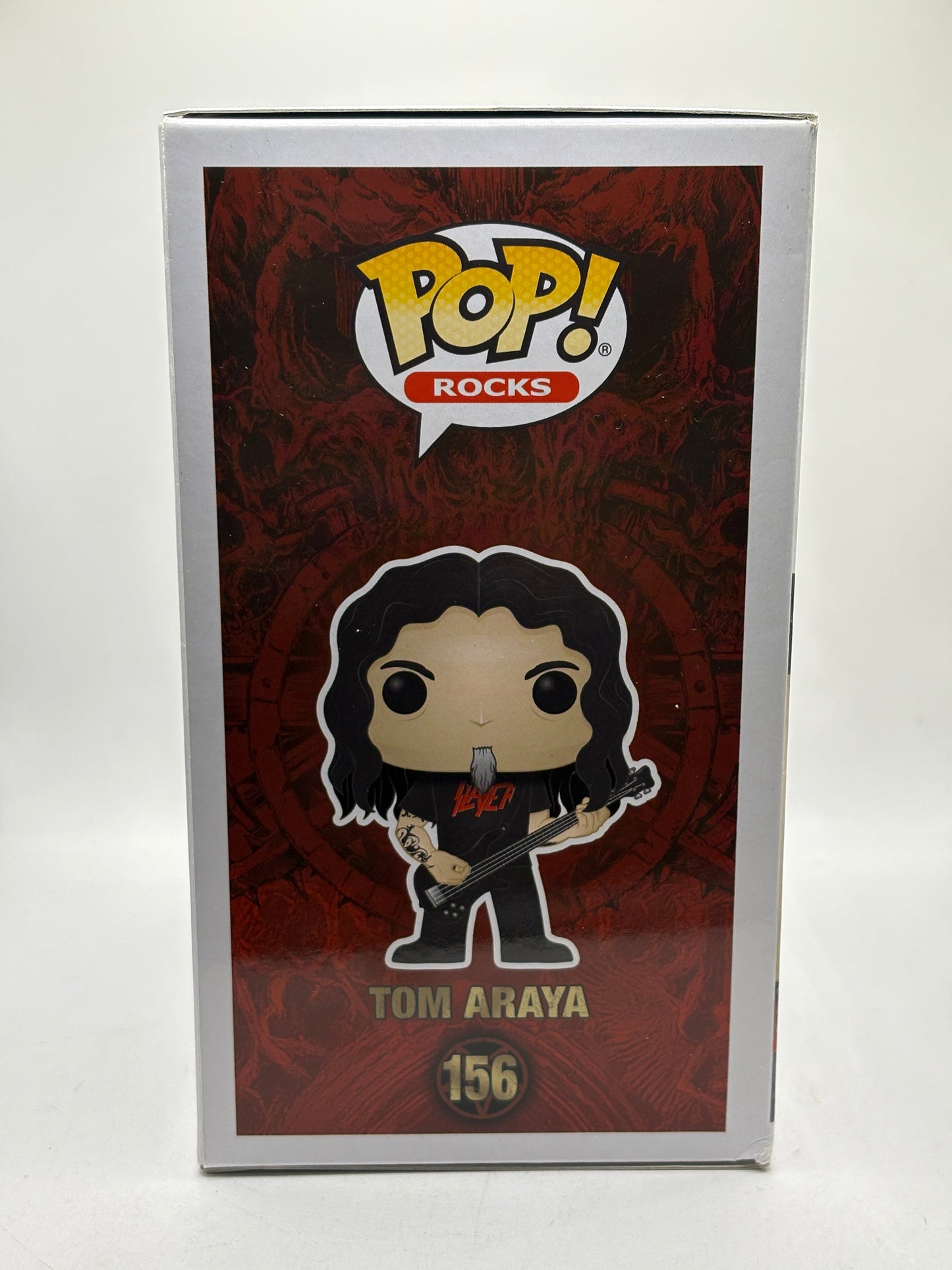 Funko POP! Rocks Slayer #156 Tom Araya Vinyl Figure FRENLY BRICKS - Open 7 Days