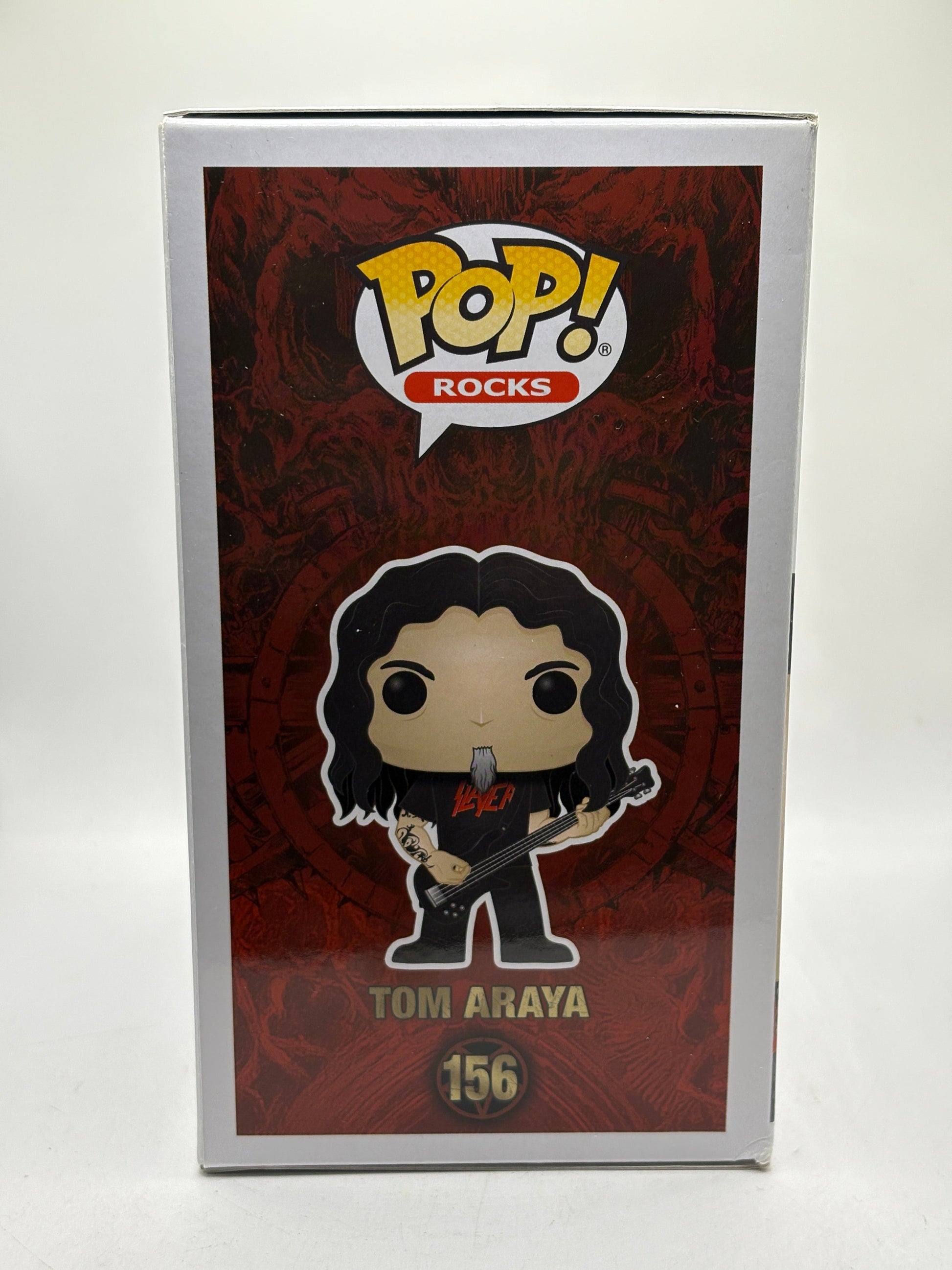 Funko POP! Rocks Slayer #156 Tom Araya Vinyl Figure FRENLY BRICKS - Open 7 Days