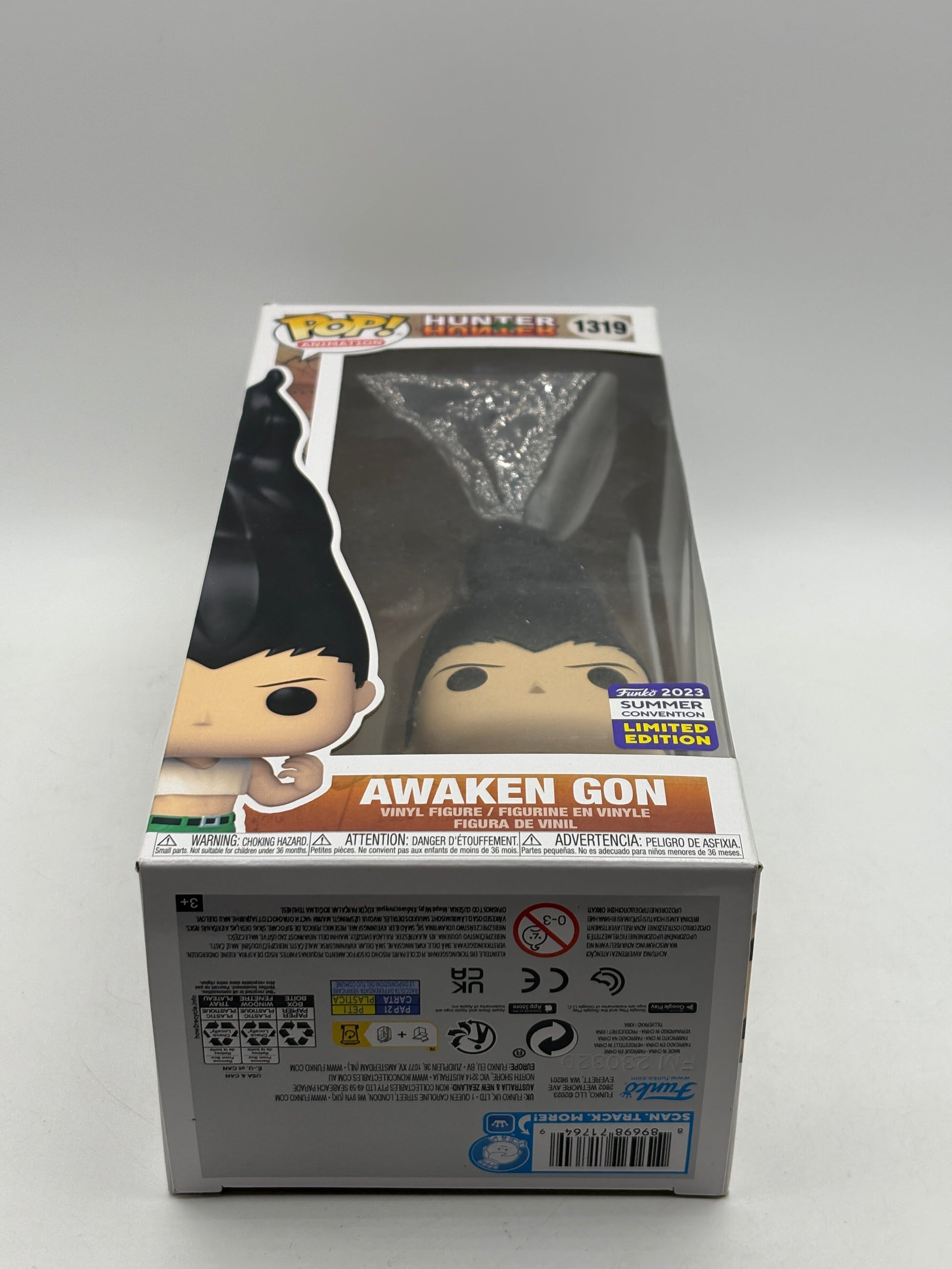 Funko POP! Animation Hunter x Hunter #1319 Awaken Gon 2023 Summer Con FRENLY BRICKS - Open 7 Days