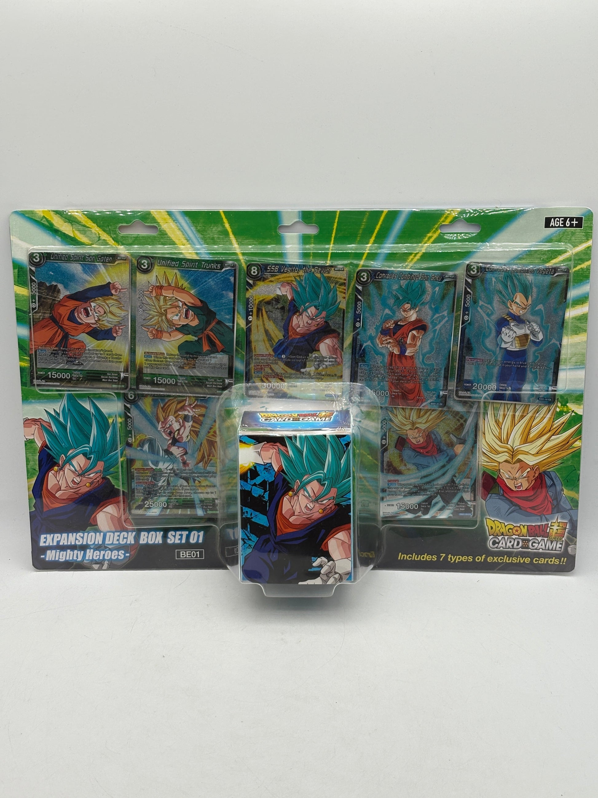 Dragon Ball Super DBS Card Game Expansion Deck Box Set 01 Mighty Heroes Sealed FRENLY BRICKS - Open 7 Days