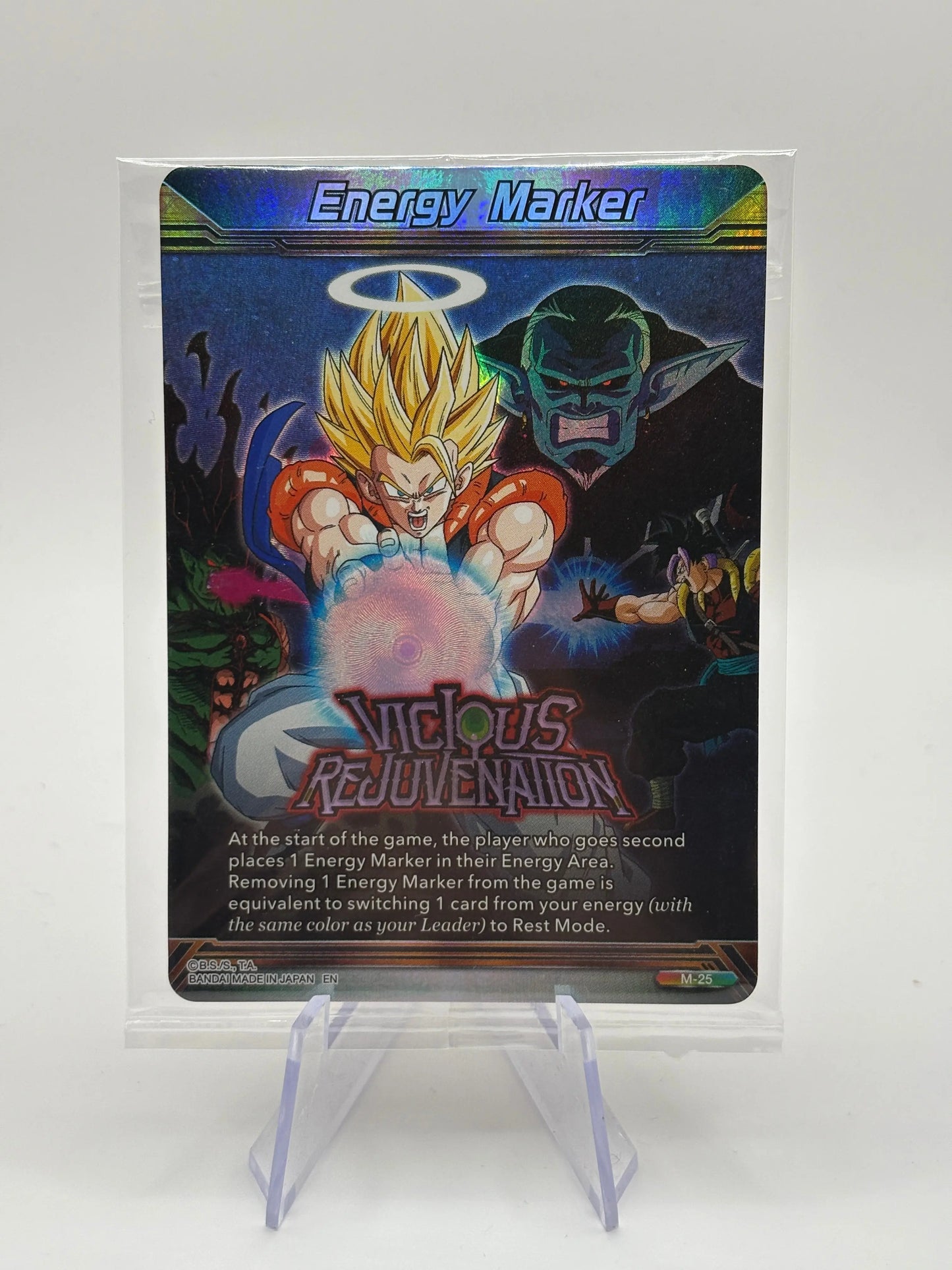Dragon Ball Super Masters - Energy Marker M-25 Sealed Gogeta FRENLY BRICKS - Open 7 Days