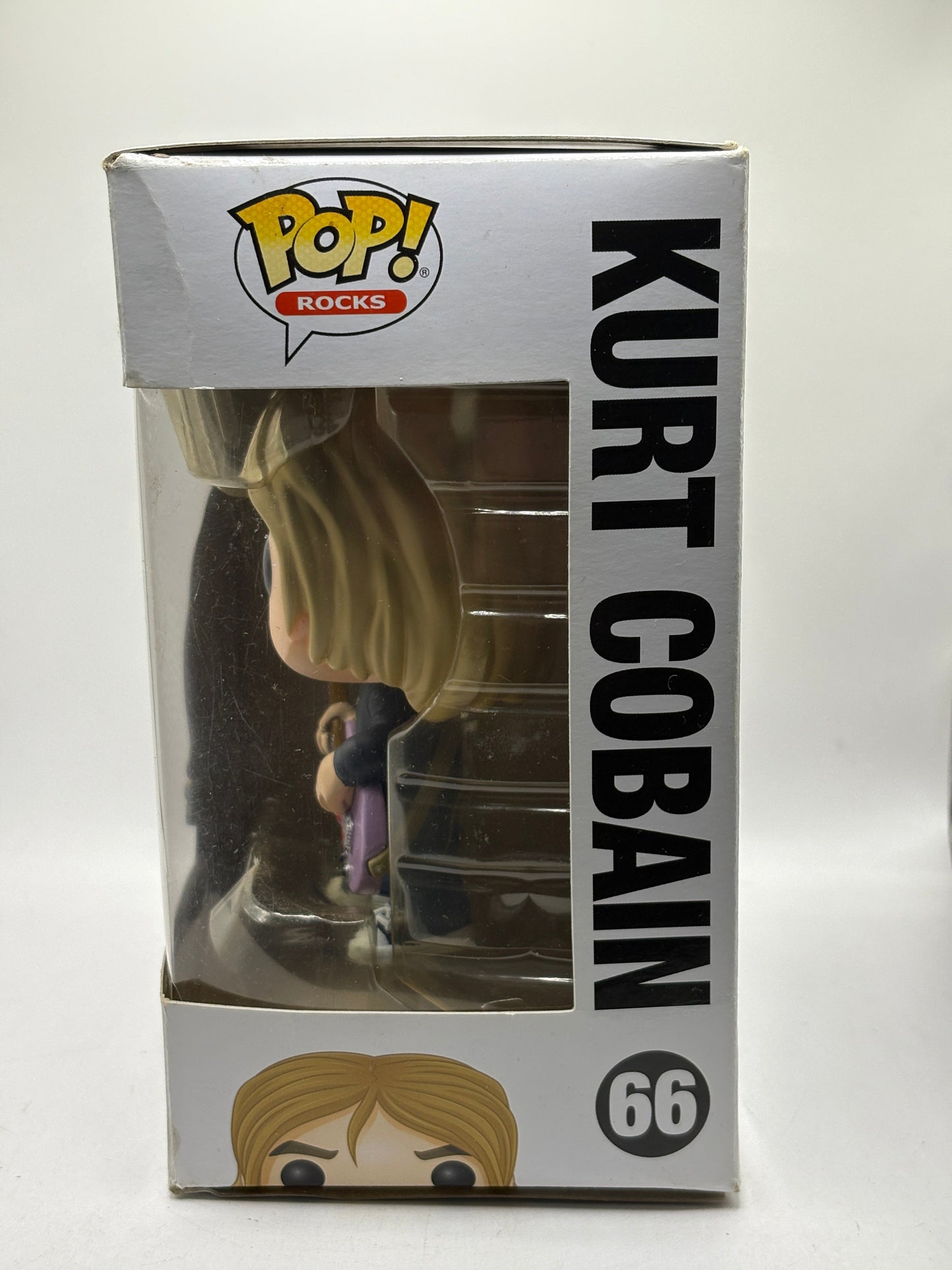 Funko POP! Rocks Kurt Cobain #66 Kurt Cobain *BOX DAMAGE* FRENLY BRICKS - Open 7 Days