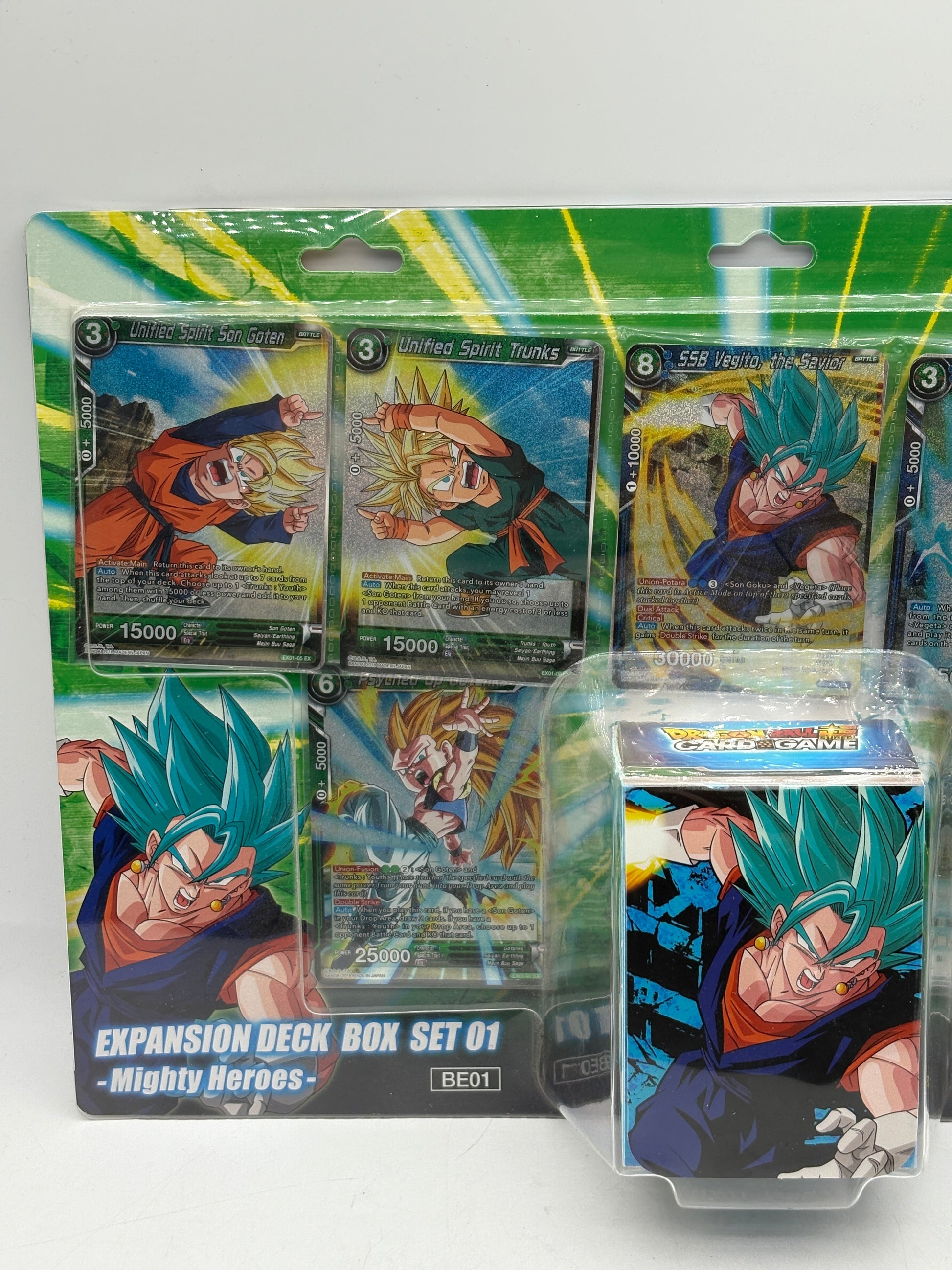 Dragon Ball Super DBS Card Game Expansion Deck Box Set 01 Mighty Heroes Sealed FRENLY BRICKS - Open 7 Days