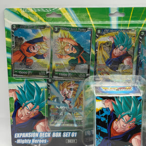 Dragon Ball Super DBS Card Game Expansion Deck Box Set 01 Mighty Heroes Sealed FRENLY BRICKS - Open 7 Days