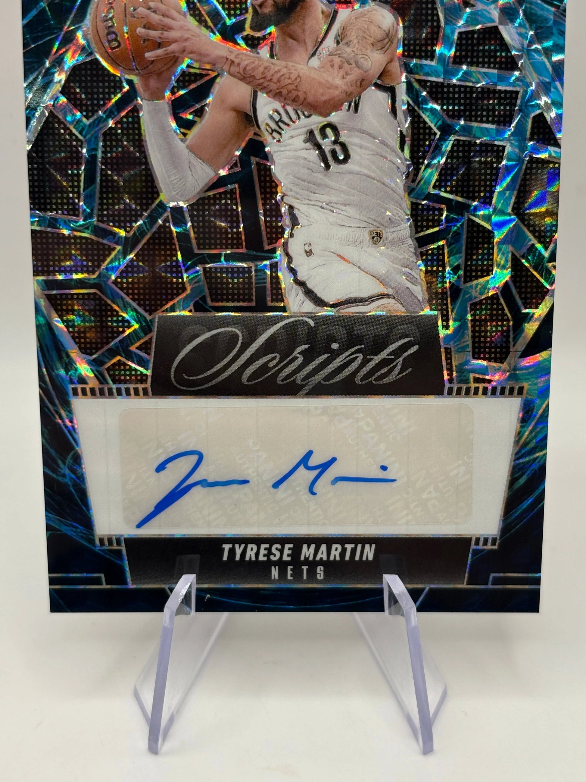 2024-25 Panini Mosaic Basketball - Tyrese Martin Auto Blue #MS-TMB Scripts FRENLY BRICKS - Open 7 Days
