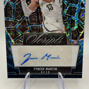 2024-25 Panini Mosaic Basketball - Tyrese Martin Auto Blue #MS-TMB Scripts FRENLY BRICKS - Open 7 Days