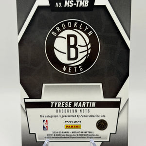 2024-25 Panini Mosaic Basketball - Tyrese Martin Auto Blue #MS-TMB Scripts FRENLY BRICKS - Open 7 Days