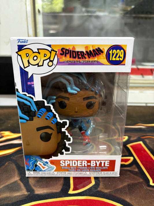 Funko POP! - Marvel - Across The Spider-Verse - Spider-Byte #1229 FRENLY BRICKS - Open 7 Days