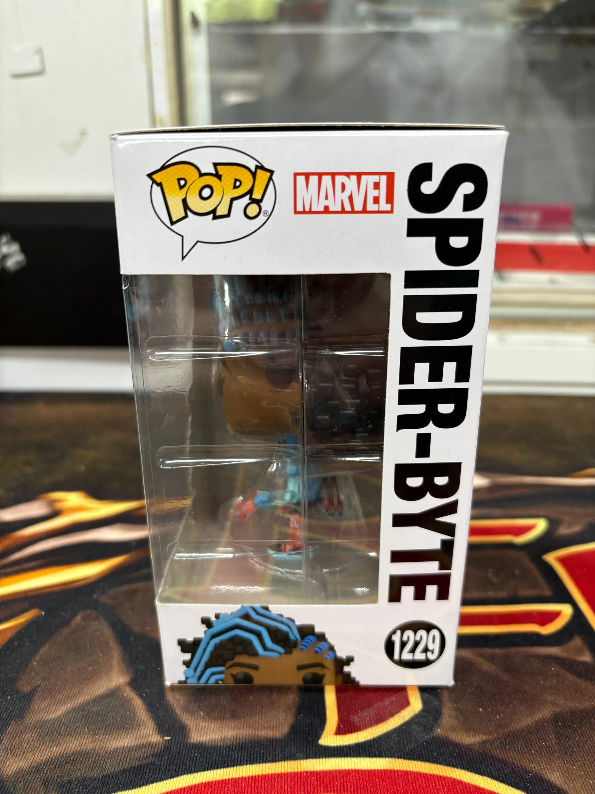 Funko POP! - Marvel - Across The Spider-Verse - Spider-Byte #1229 FRENLY BRICKS - Open 7 Days