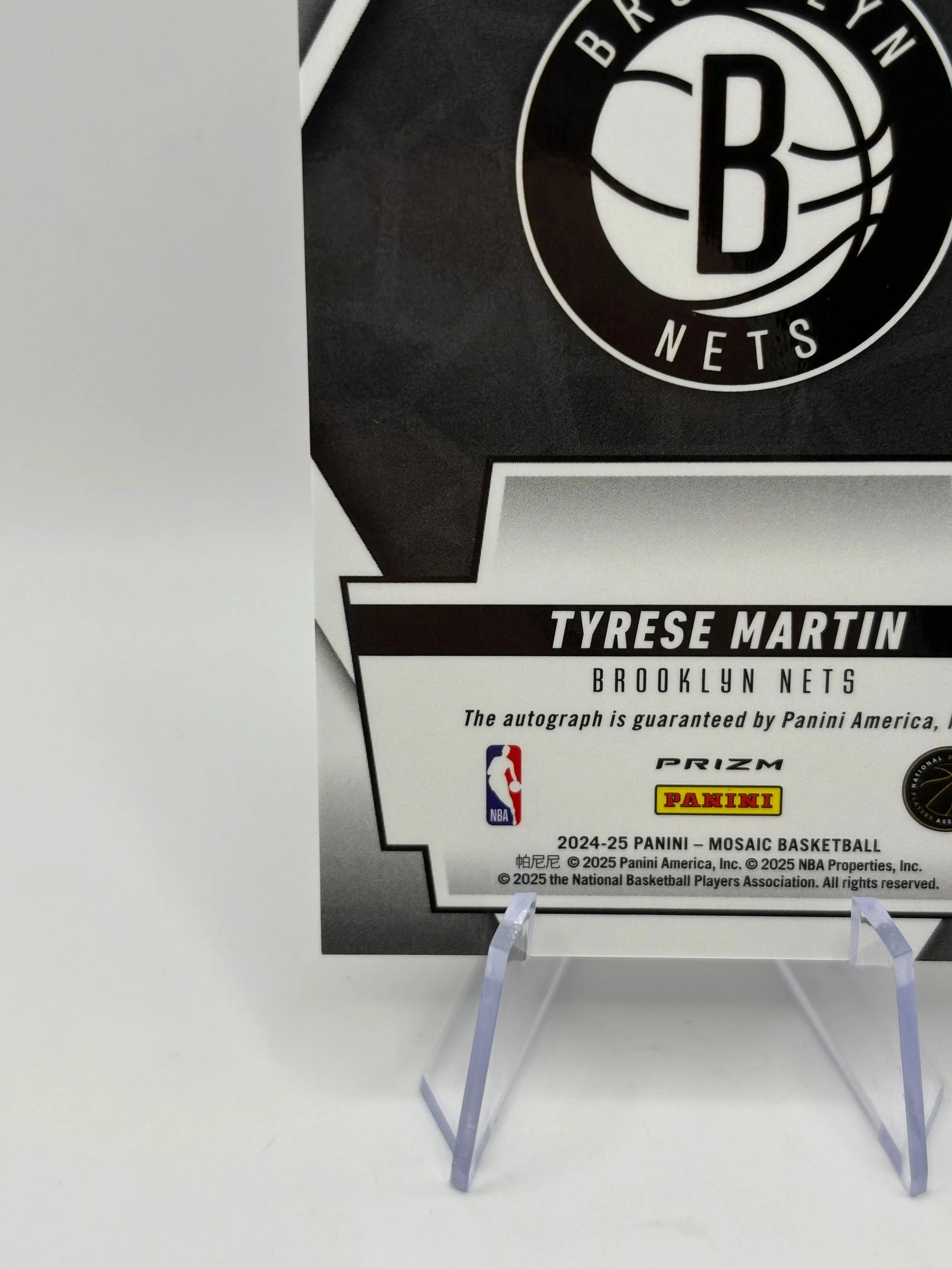 2024-25 Panini Mosaic Basketball - Tyrese Martin Auto Blue #MS-TMB Scripts FRENLY BRICKS - Open 7 Days