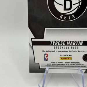 2024-25 Panini Mosaic Basketball - Tyrese Martin Auto Blue #MS-TMB Scripts FRENLY BRICKS - Open 7 Days