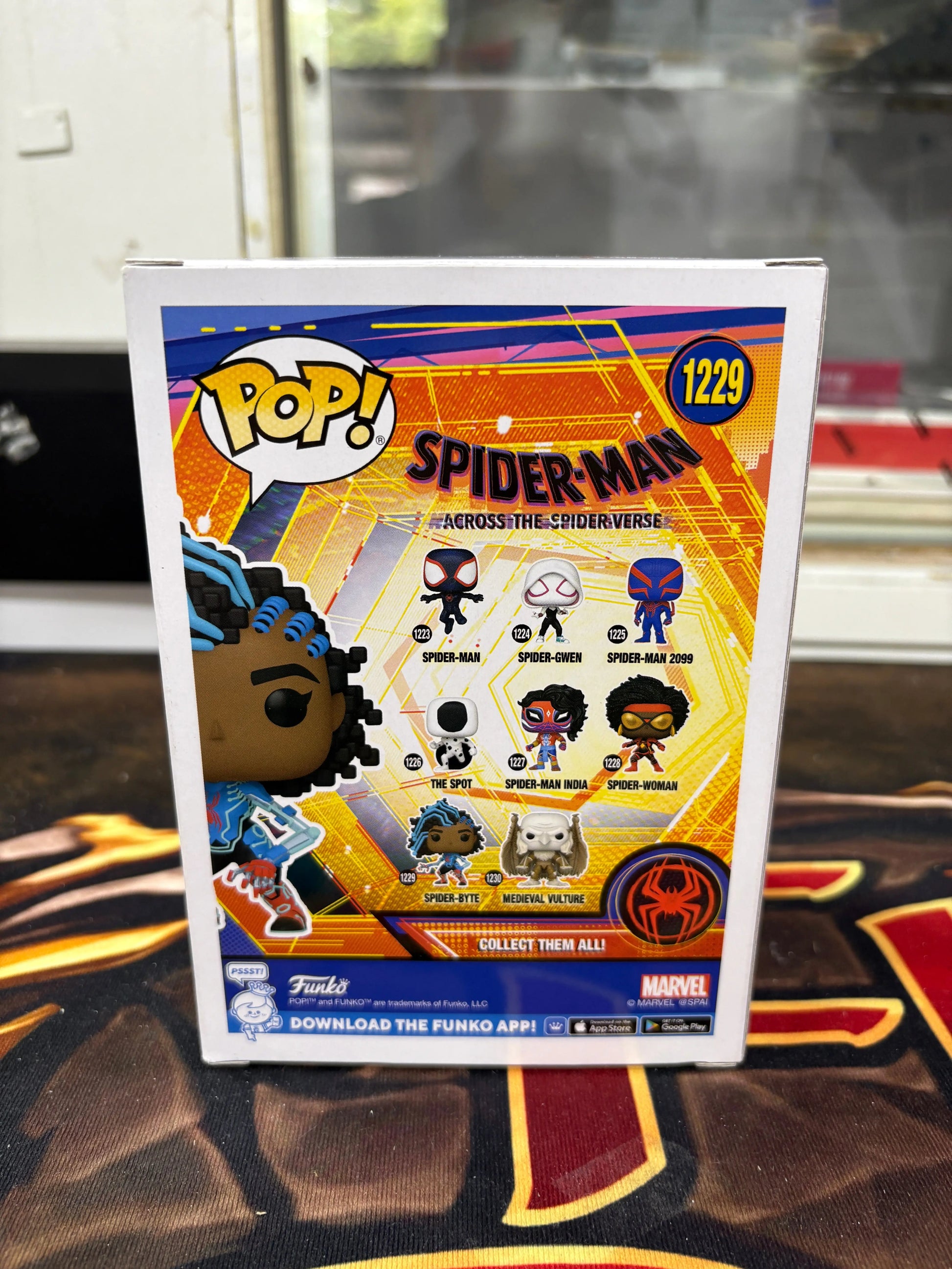 Funko POP! - Marvel - Across The Spider-Verse - Spider-Byte #1229 FRENLY BRICKS - Open 7 Days