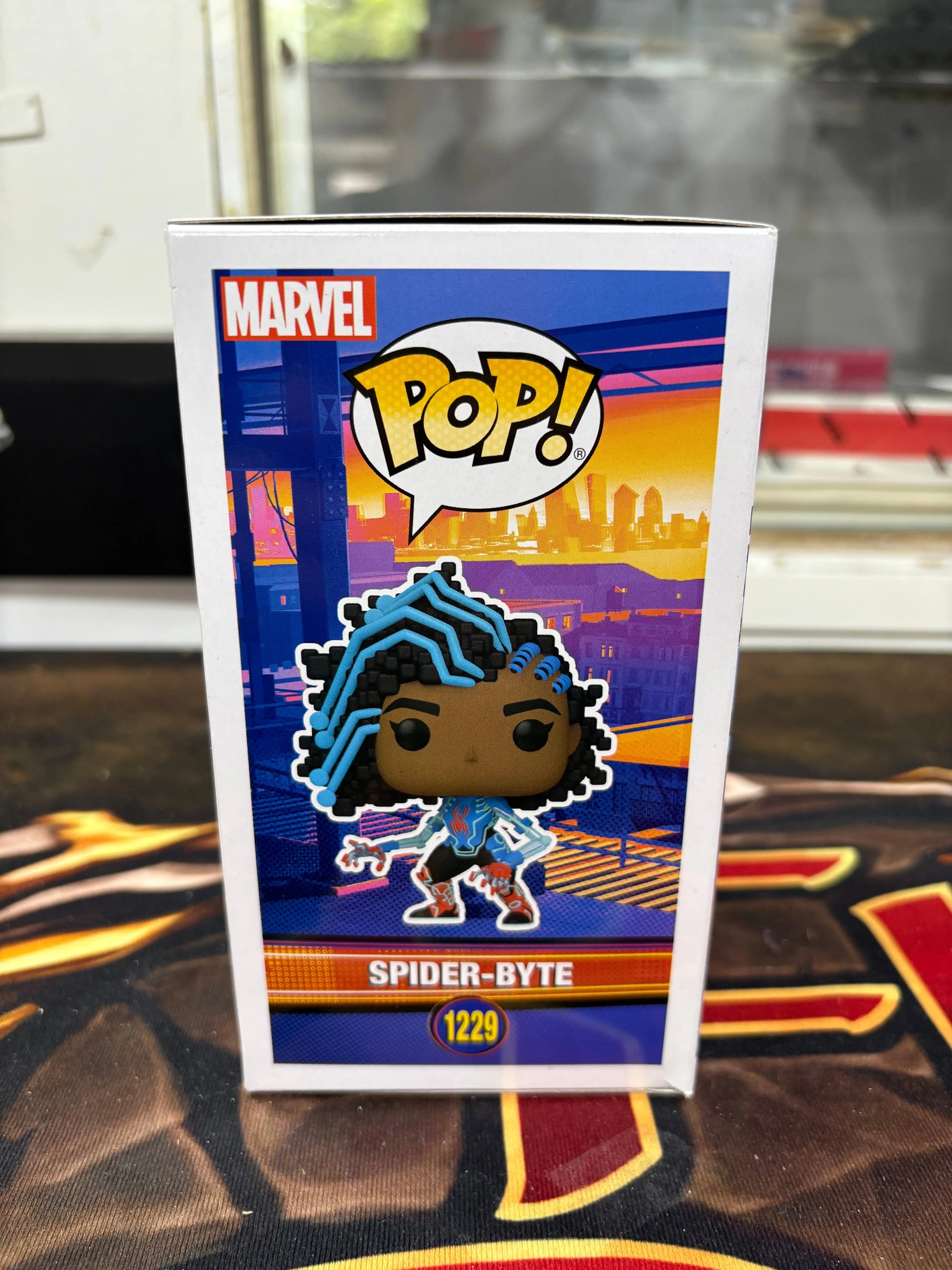 Funko POP! - Marvel - Across The Spider-Verse - Spider-Byte #1229 FRENLY BRICKS - Open 7 Days