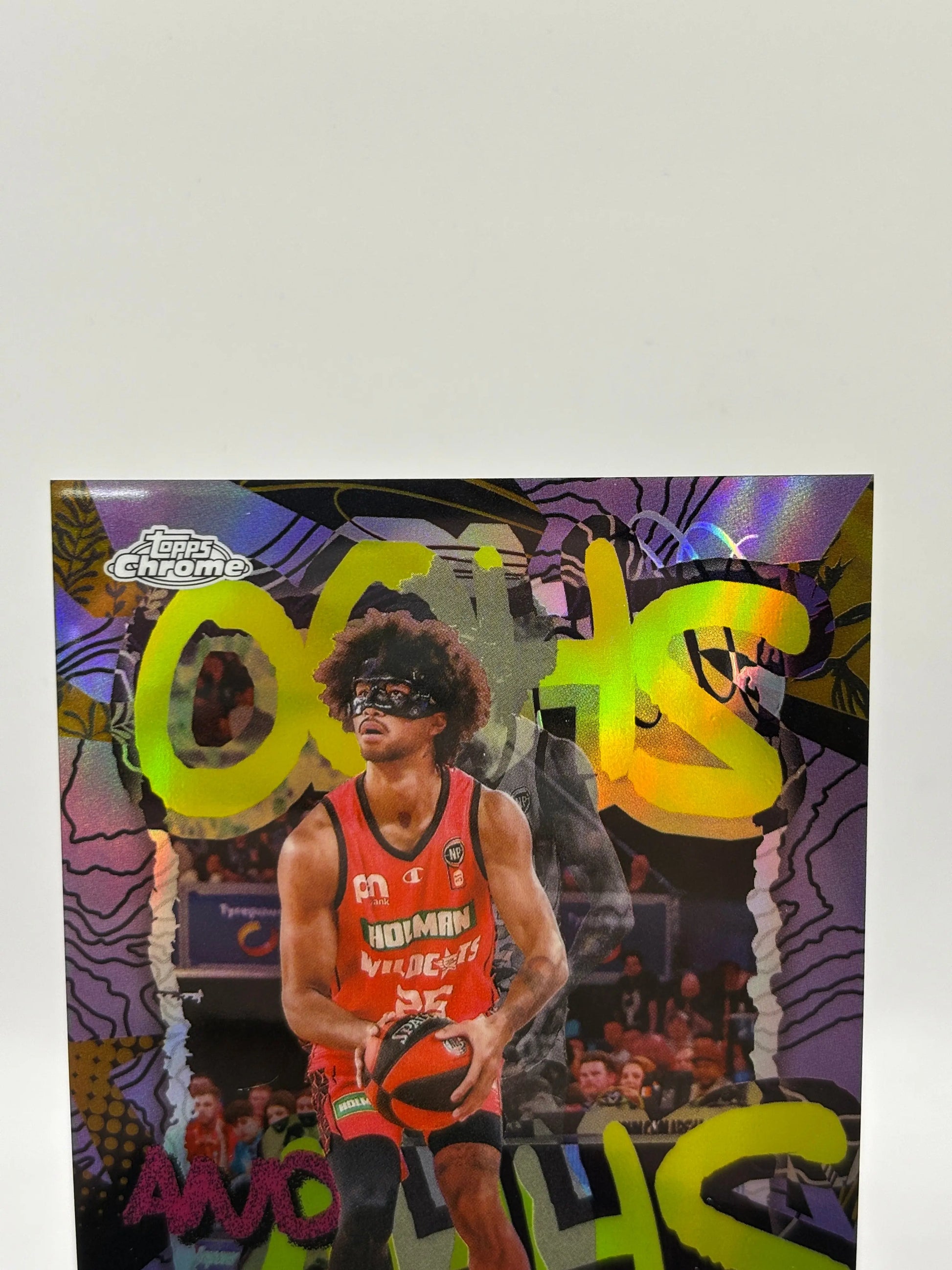 2024/25 Topps Chrome NBL Keanu Pinder Oohs Ahhs Gold Refractor #/50 Wildcats FRENLY BRICKS - Open 7 Days