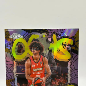 2024/25 Topps Chrome NBL Keanu Pinder Oohs Ahhs Gold Refractor #/50 Wildcats FRENLY BRICKS - Open 7 Days