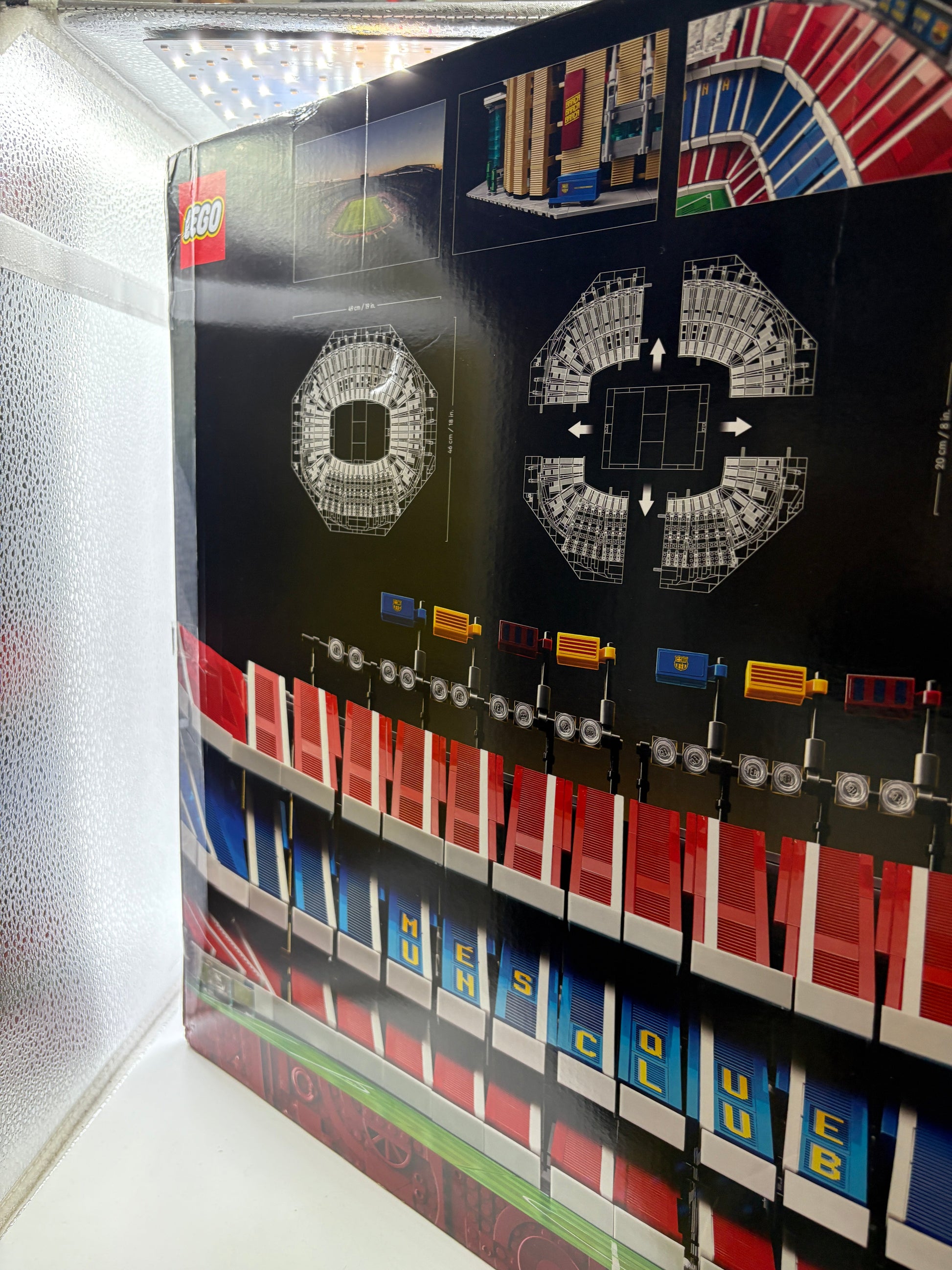 LEGO Icons: Camp Nou - FC Barcelona (10284) Brand New in Box FRENLY BRICKS - Open 7 Days