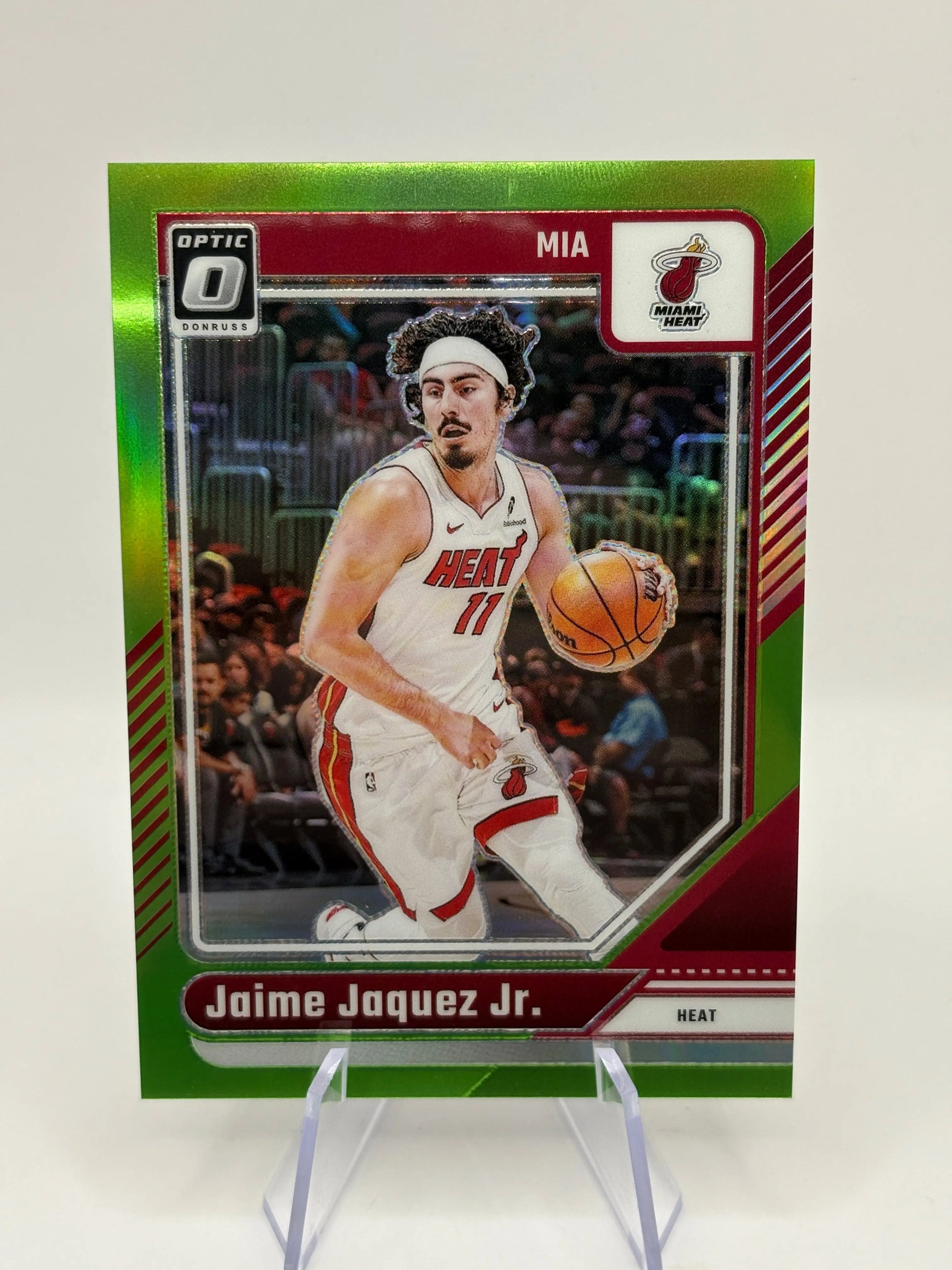2024-25 Donruss Optic Lime Green #22 Jaime Jaquez Jr. 149/149 HEAT FRENLY BRICKS - Open 7 Days