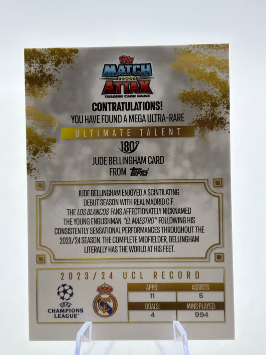 Match Attax 2024-25 Jude Bellingham El Maestro De Madrid UTB-JB FRENLY BRICKS - Open 7 Days