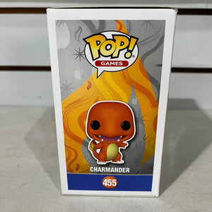 Funko Pop! CHARMANDER #455 Pokemon Metallic 2022 Summer Con Exclusive FRENLY BRICKS - Open 7 Days
