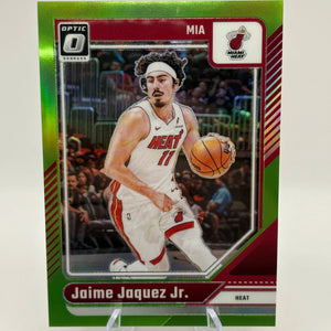 2024-25 Donruss Optic Lime Green #22 Jaime Jaquez Jr. 149/149 HEAT FRENLY BRICKS - Open 7 Days