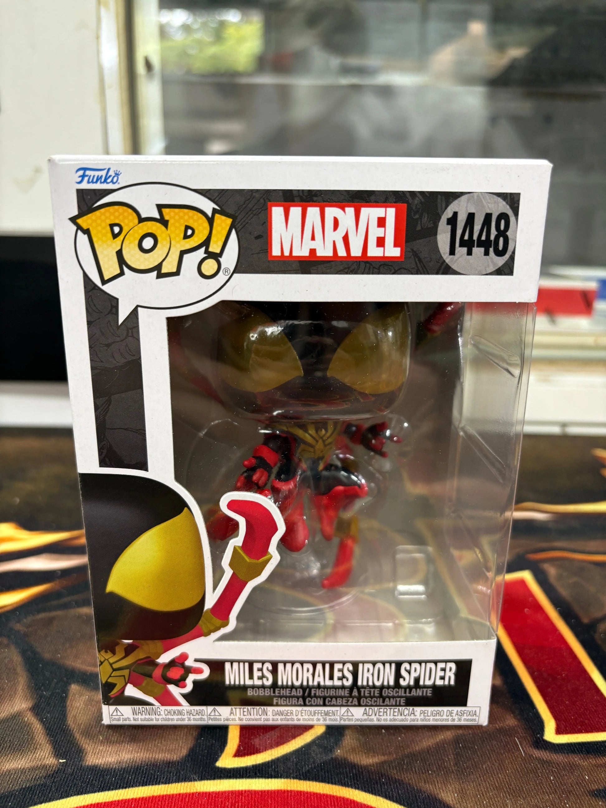 Funko Pop! Vinyl: Marvel - Miles Morales Iron Spider #1448 FRENLY BRICKS - Open 7 Days