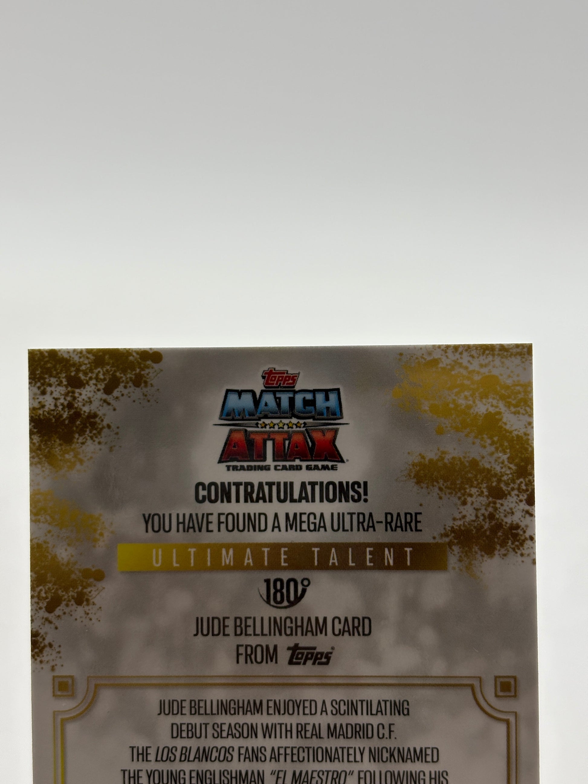 Match Attax 2024-25 Jude Bellingham El Maestro De Madrid UTB-JB FRENLY BRICKS - Open 7 Days